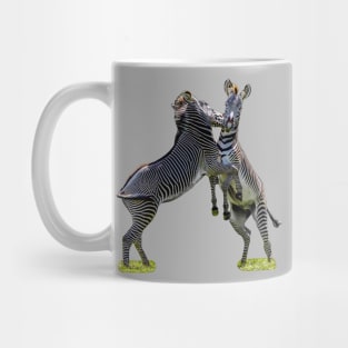 Zebras just horsing around Mug